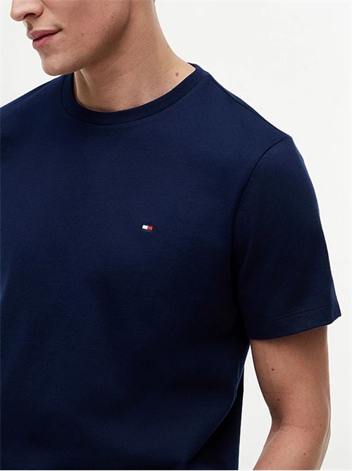 ess seasonal reg fit solid tee TOMMY HILFIGER | MW0MW39995DCC